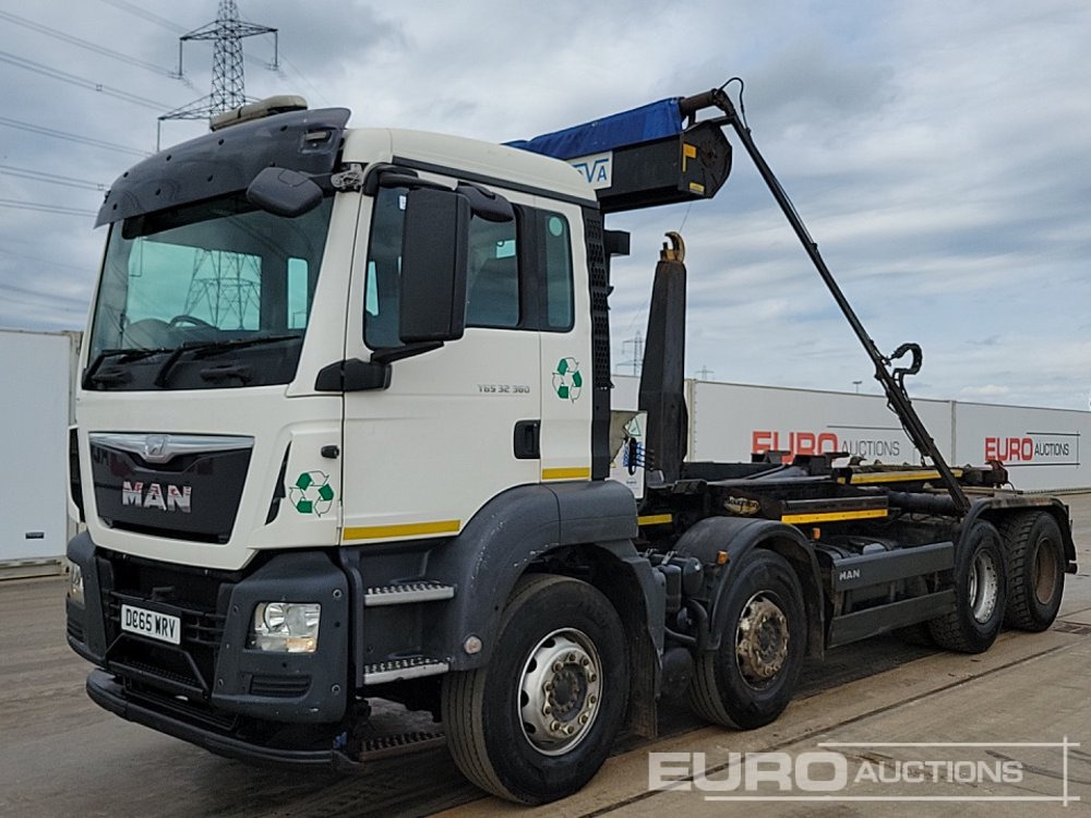 2016 MAN TGS32.360 - Camion ampliroll: photos 1 2016 MAN TGS32.360 - Camion ampliroll: photos 1