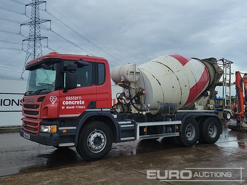 2016 Scania P320 - Camion malaxeur: photos 1 2016 Scania P320 - Camion malaxeur: photos 1