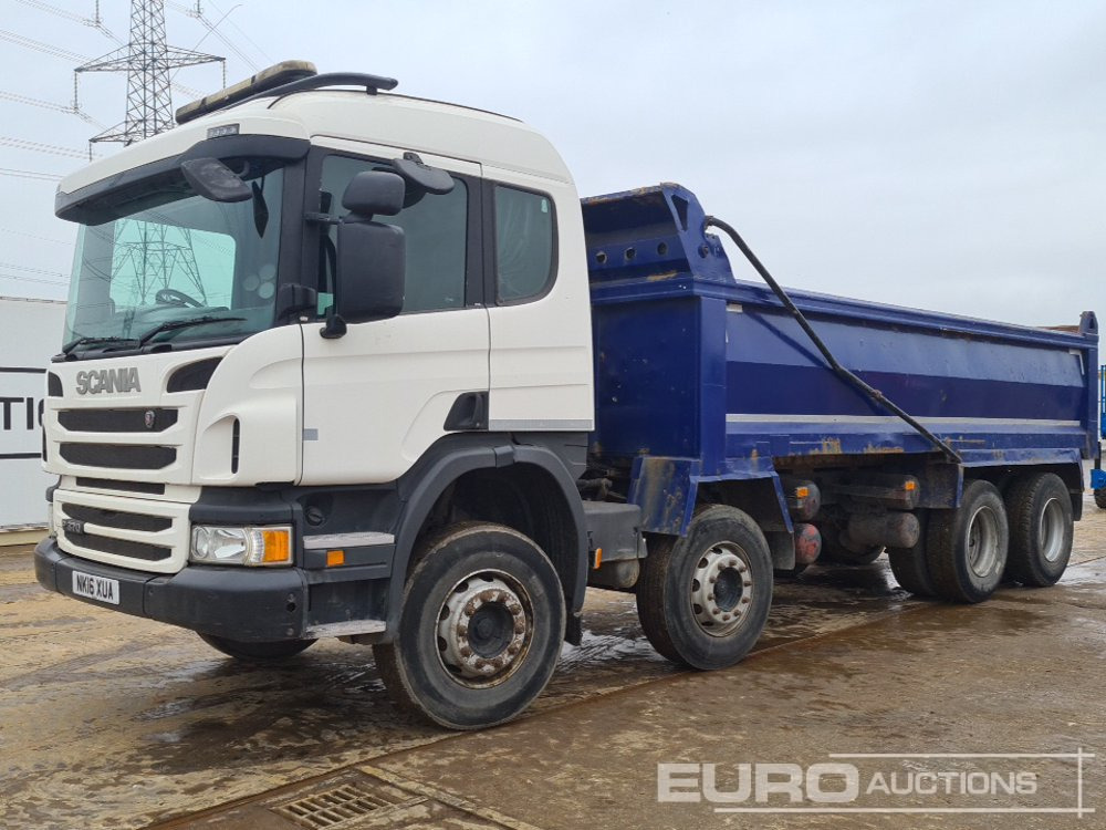 2016 Scania P370 - Camion benne: photos 1 2016 Scania P370 - Camion benne: photos 1