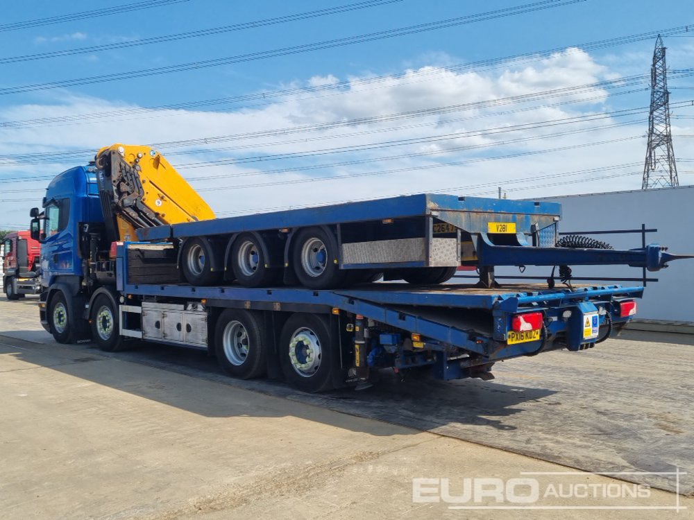 2016 Scania R490 - Camion plateau: photos 3 2016 Scania R490 - Camion plateau: photos 3