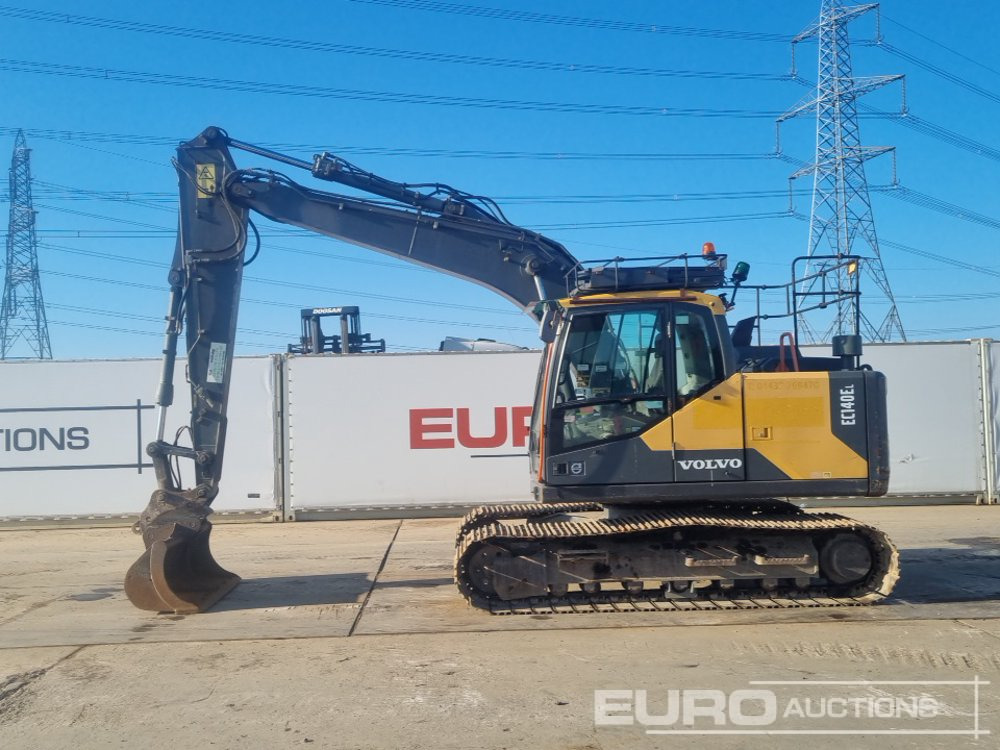 2016 Volvo EC140EL - Pelle sur chenille: photos 2 2016 Volvo EC140EL - Pelle sur chenille: photos 2
