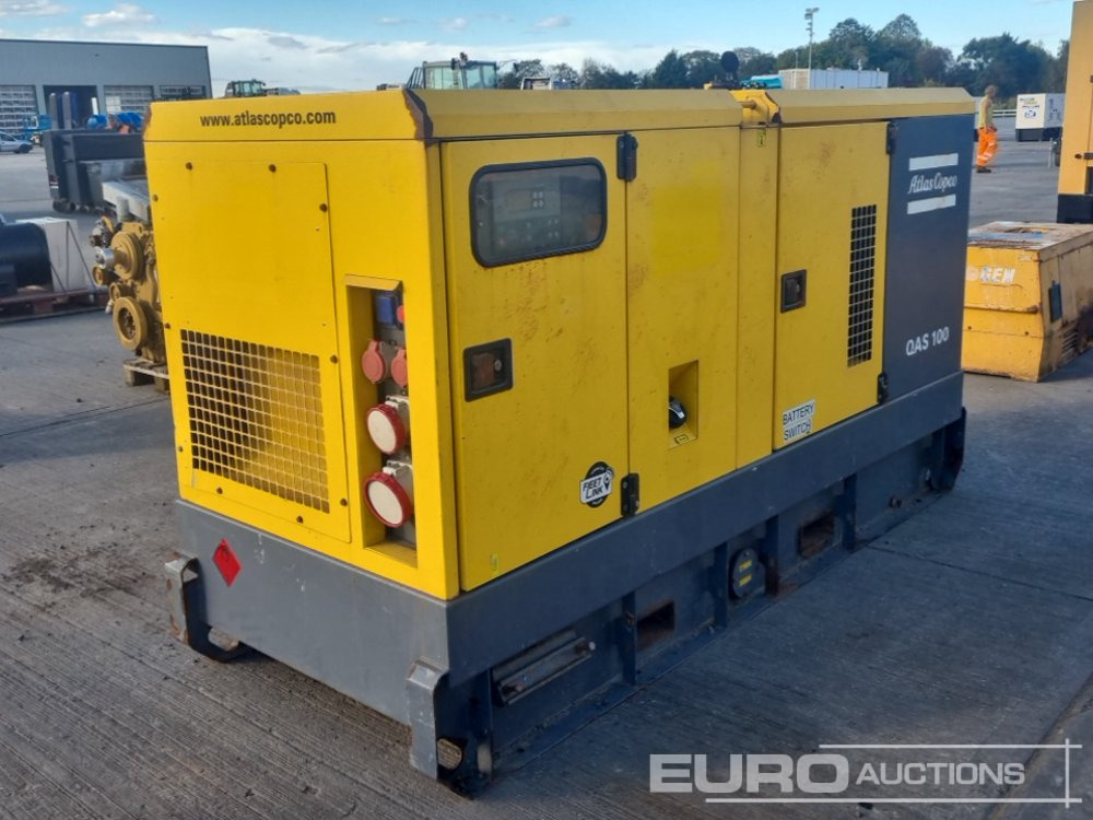 2017 Atlas Copco QAS 100 - Groupe électrogène: photos 1 2017 Atlas Copco QAS 100 - Groupe électrogène: photos 1