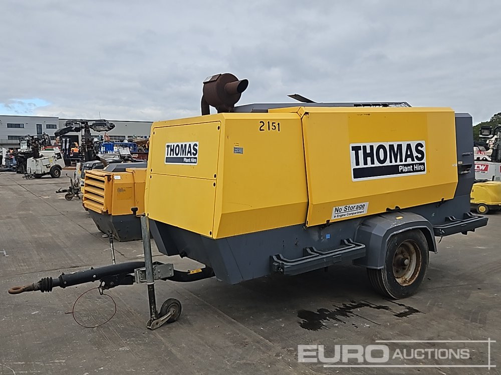 2017 Atlas Copco XAHS 237 500CFM - Compresseur d'air: photos 1 2017 Atlas Copco XAHS 237 500CFM - Compresseur d'air: photos 1