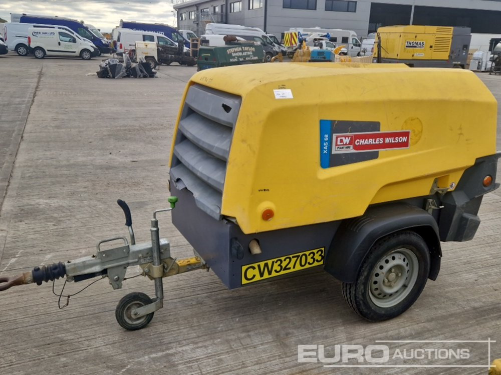 2017 Atlas Copco XAS 68 - Compresseur d'air: photos 2 2017 Atlas Copco XAS 68 - Compresseur d'air: photos 2