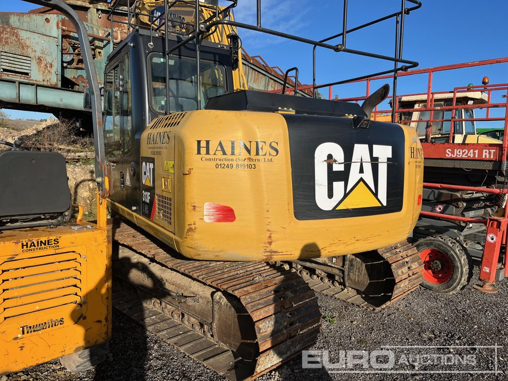 2017 CAT 313FLGC - Pelle sur chenille: photos 3 2017 CAT 313FLGC - Pelle sur chenille: photos 3