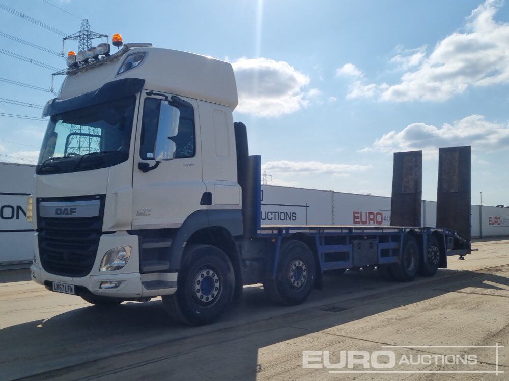 2017 DAF CF 460 - Camion plateau: photos 1 2017 DAF CF 460 - Camion plateau: photos 1