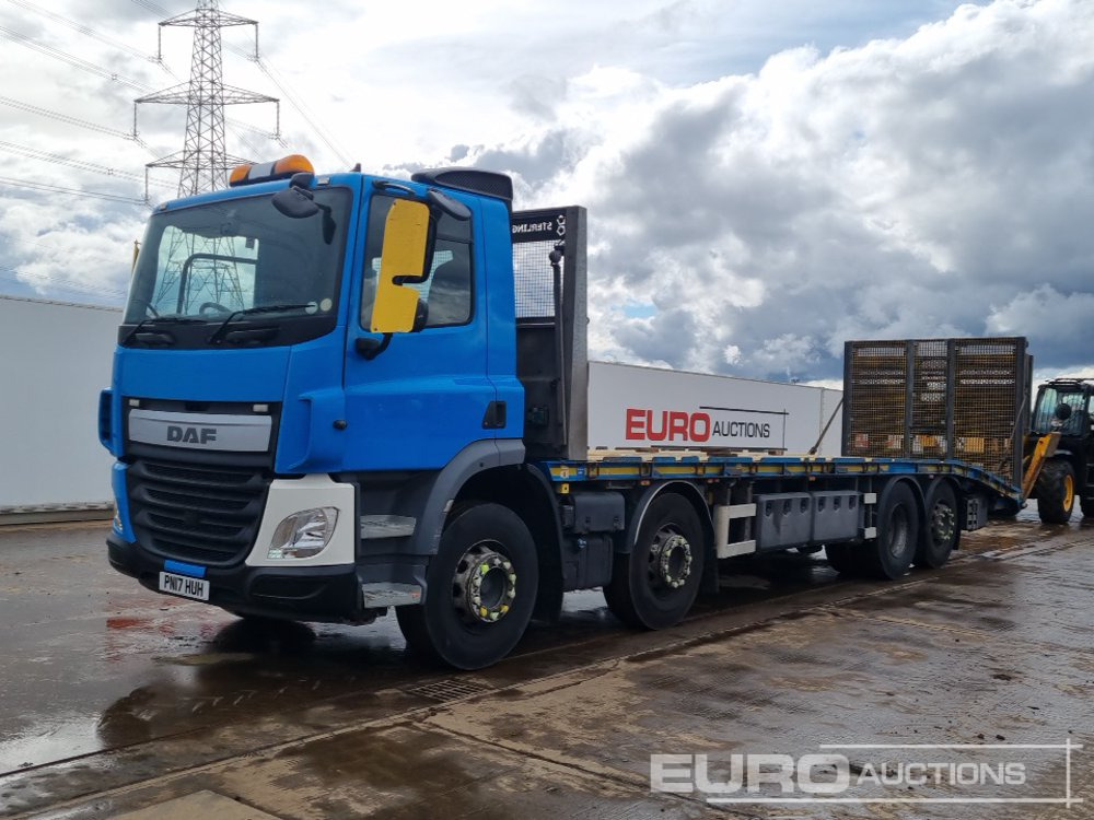 2017 DAF CF400 - Camion plateau: photos 1 2017 DAF CF400 - Camion plateau: photos 1