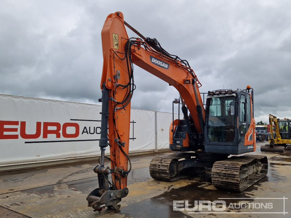 2017 Doosan DX140LCR - Pelle sur chenille: photos 1 2017 Doosan DX140LCR - Pelle sur chenille: photos 1