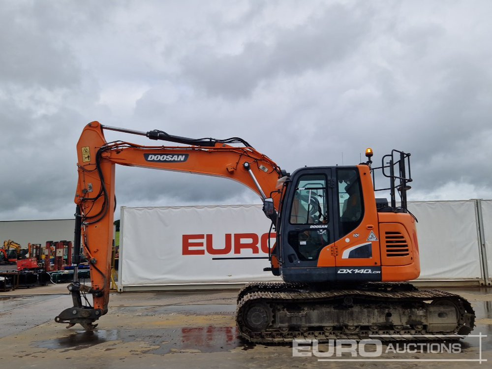 2017 Doosan DX140LCR - Pelle sur chenille: photos 2 2017 Doosan DX140LCR - Pelle sur chenille: photos 2