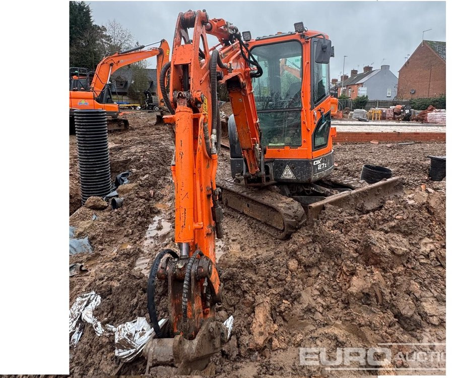 2017 Doosan DX27Z - Mini pelle: photos 2 2017 Doosan DX27Z - Mini pelle: photos 2