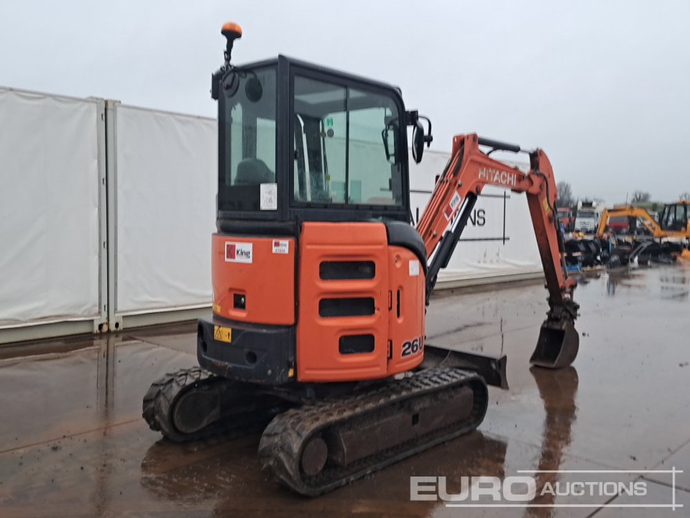 2017 Hitachi ZX26U-5A CR - Mini pelle: photos 5 2017 Hitachi ZX26U-5A CR - Mini pelle: photos 5