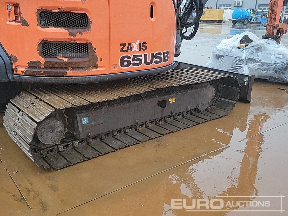 Mini pelle 2017 Hitachi ZX65USB-5A CLP: photos 9 Mini pelle 2017 Hitachi ZX65USB-5A CLP: photos 9