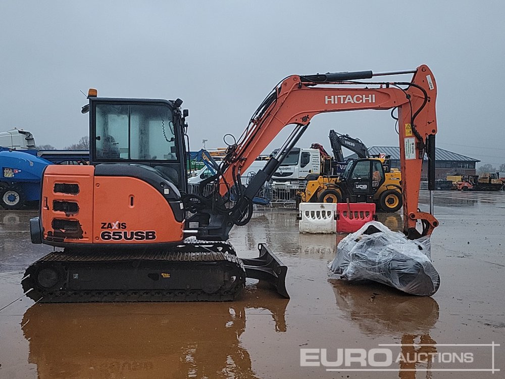 Mini pelle 2017 Hitachi ZX65USB-5A CLP: photos 6 Mini pelle 2017 Hitachi ZX65USB-5A CLP: photos 6