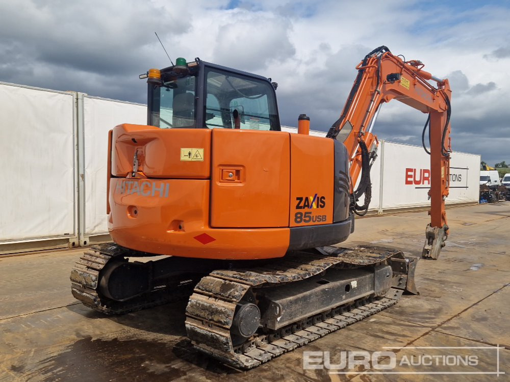2017 Hitachi ZX85USB-5A - Mini pelle: photos 5 2017 Hitachi ZX85USB-5A - Mini pelle: photos 5