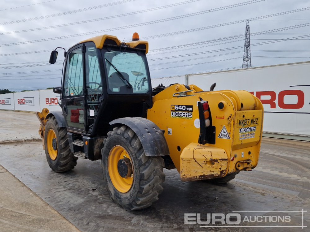 2017 JCB 540-140 Hi Viz - Chariot télescopique: photos 3 2017 JCB 540-140 Hi Viz - Chariot télescopique: photos 3