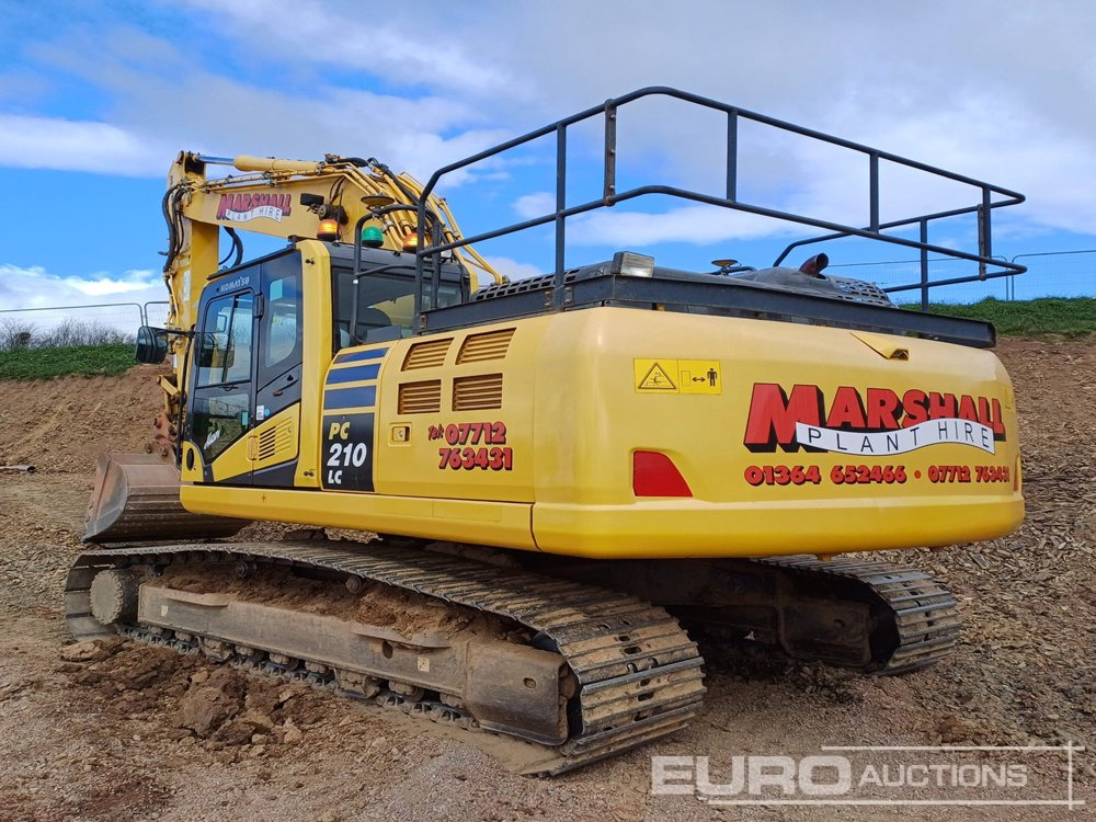 2017 Komatsu PC210LC-11 - Pelle sur chenille: photos 1 2017 Komatsu PC210LC-11 - Pelle sur chenille: photos 1