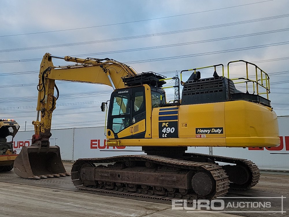 2017 Komatsu PC490LC-11 - Pelle sur chenille: photos 3 2017 Komatsu PC490LC-11 - Pelle sur chenille: photos 3