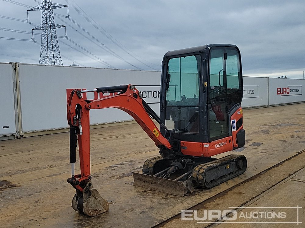 2017 Kubota KX016-4 - Mini pelle: photos 1 2017 Kubota KX016-4 - Mini pelle: photos 1