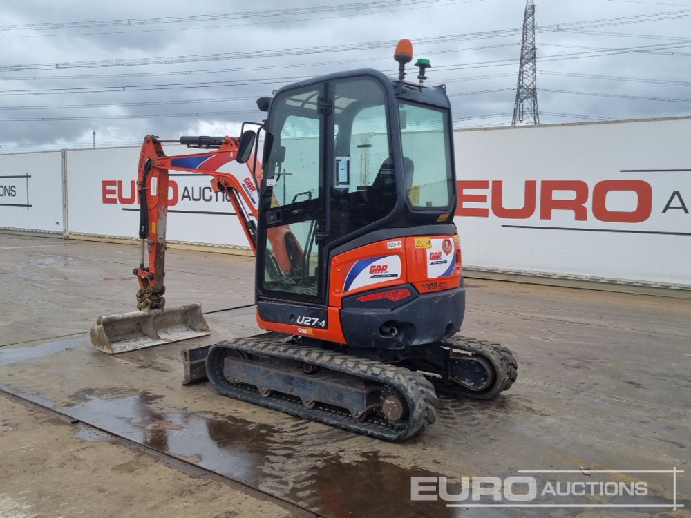 2017 Kubota KX016-4 - Mini pelle: photos 3 2017 Kubota KX016-4 - Mini pelle: photos 3