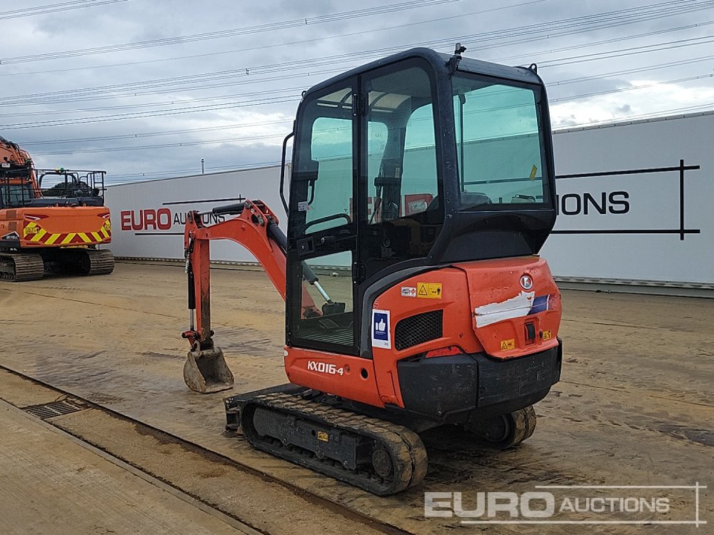 2017 Kubota KX016-4 - Mini pelle: photos 3 2017 Kubota KX016-4 - Mini pelle: photos 3