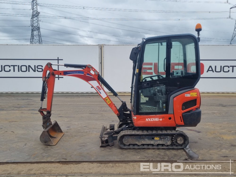 2017 Kubota KX016-4 - Mini pelle: photos 2 2017 Kubota KX016-4 - Mini pelle: photos 2