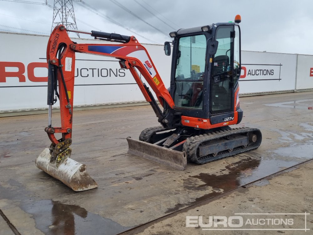 2017 Kubota KX016-4 - Mini pelle: photos 1 2017 Kubota KX016-4 - Mini pelle: photos 1