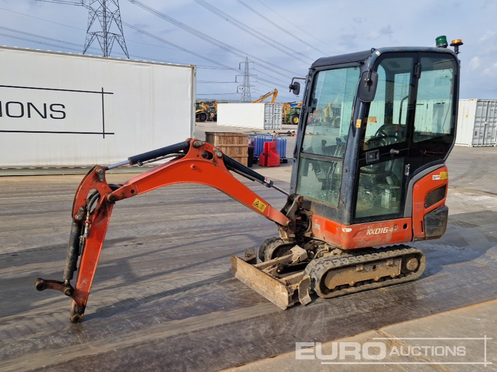 2017 Kubota KX016-4 - Mini pelle: photos 1 2017 Kubota KX016-4 - Mini pelle: photos 1