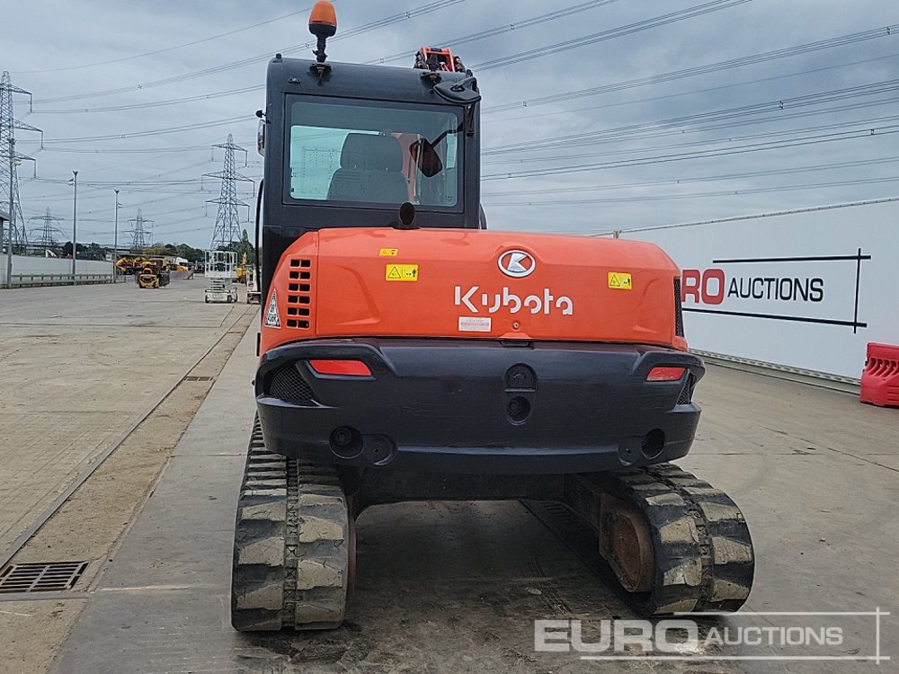 2017 Kubota KX080-4A - Mini pelle: photos 4 2017 Kubota KX080-4A - Mini pelle: photos 4