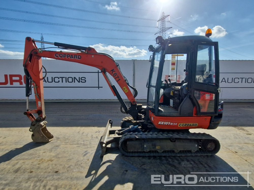 2017 Kubota KX101-3A4 - Mini pelle: photos 2 2017 Kubota KX101-3A4 - Mini pelle: photos 2