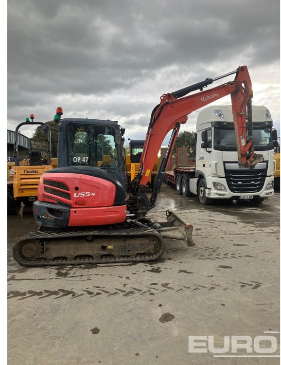 2017 Kubota U55-4 - Mini pelle: photos 3 2017 Kubota U55-4 - Mini pelle: photos 3