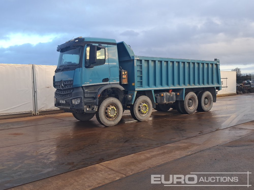 2017 Mercedes Arocs - Camion benne: photos 1 2017 Mercedes Arocs - Camion benne: photos 1