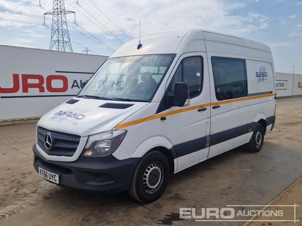 2017 Mercedes Sprinter 314CDI - Utilitaire double cabine: photos 1 2017 Mercedes Sprinter 314CDI - Utilitaire double cabine: photos 1