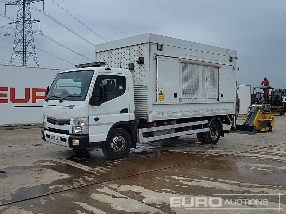 2017 Mitsubishi Canter - Camion benne: photos 1 2017 Mitsubishi Canter - Camion benne: photos 1