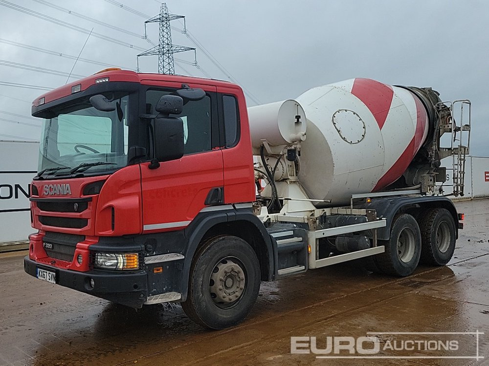 2017 Scania P320 - Camion malaxeur: photos 1 2017 Scania P320 - Camion malaxeur: photos 1