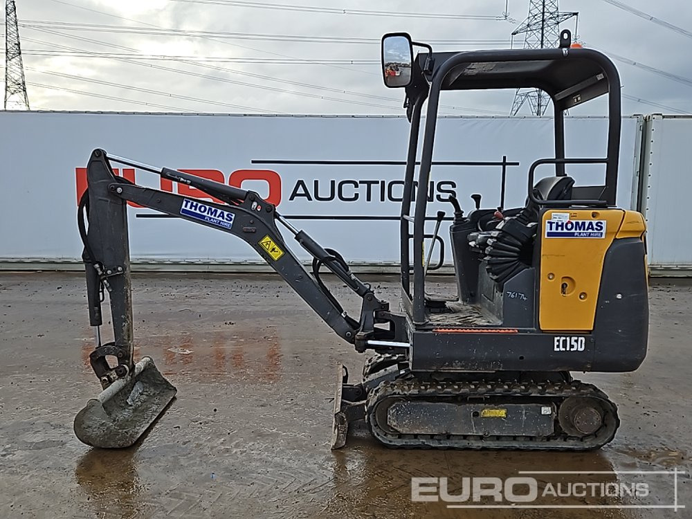 2017 Volvo EC15D - Mini pelle: photos 2 2017 Volvo EC15D - Mini pelle: photos 2