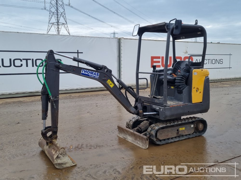 2017 Volvo EC15D - Mini pelle: photos 1 2017 Volvo EC15D - Mini pelle: photos 1