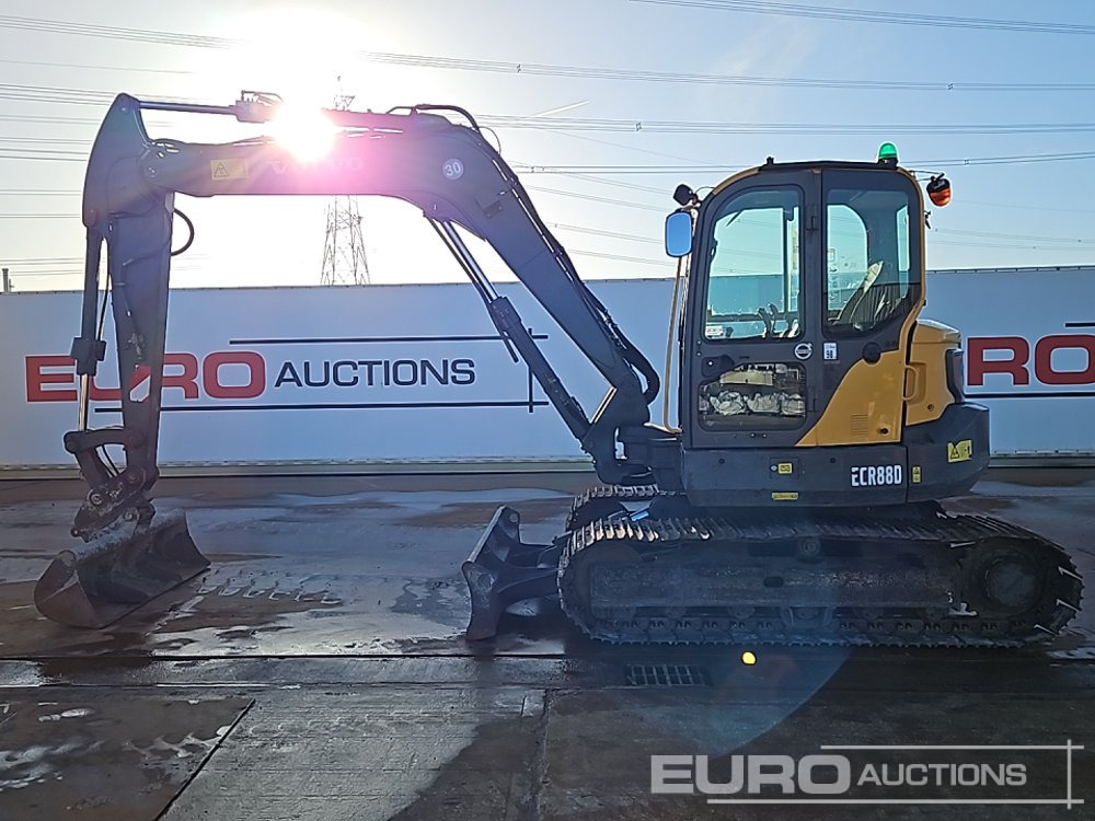2017 Volvo ECR88D - Mini pelle: photos 2 2017 Volvo ECR88D - Mini pelle: photos 2