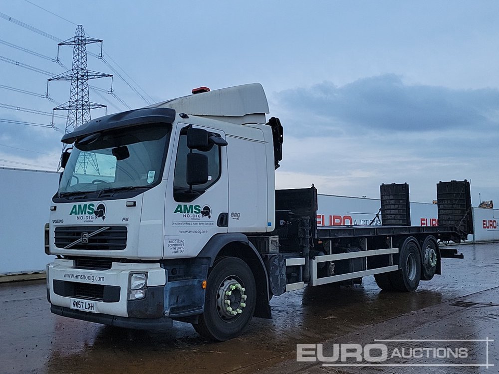2017 Volvo FE 320 - Camion plateau: photos 1 2017 Volvo FE 320 - Camion plateau: photos 1