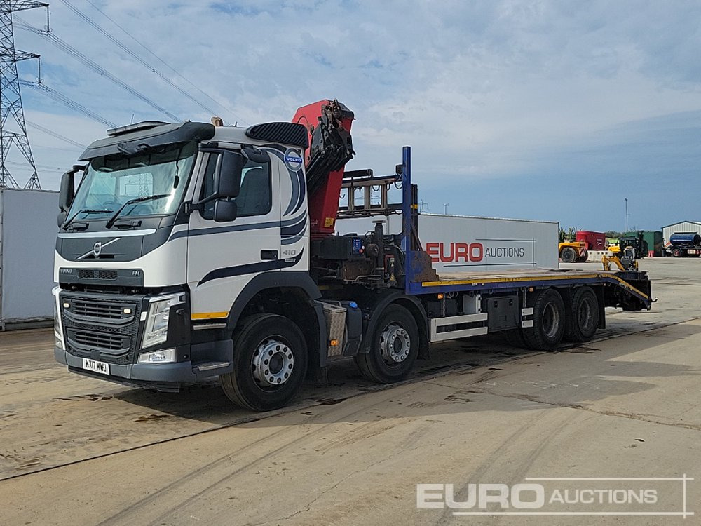 2017 Volvo FM410 - Camion plateau: photos 1 2017 Volvo FM410 - Camion plateau: photos 1