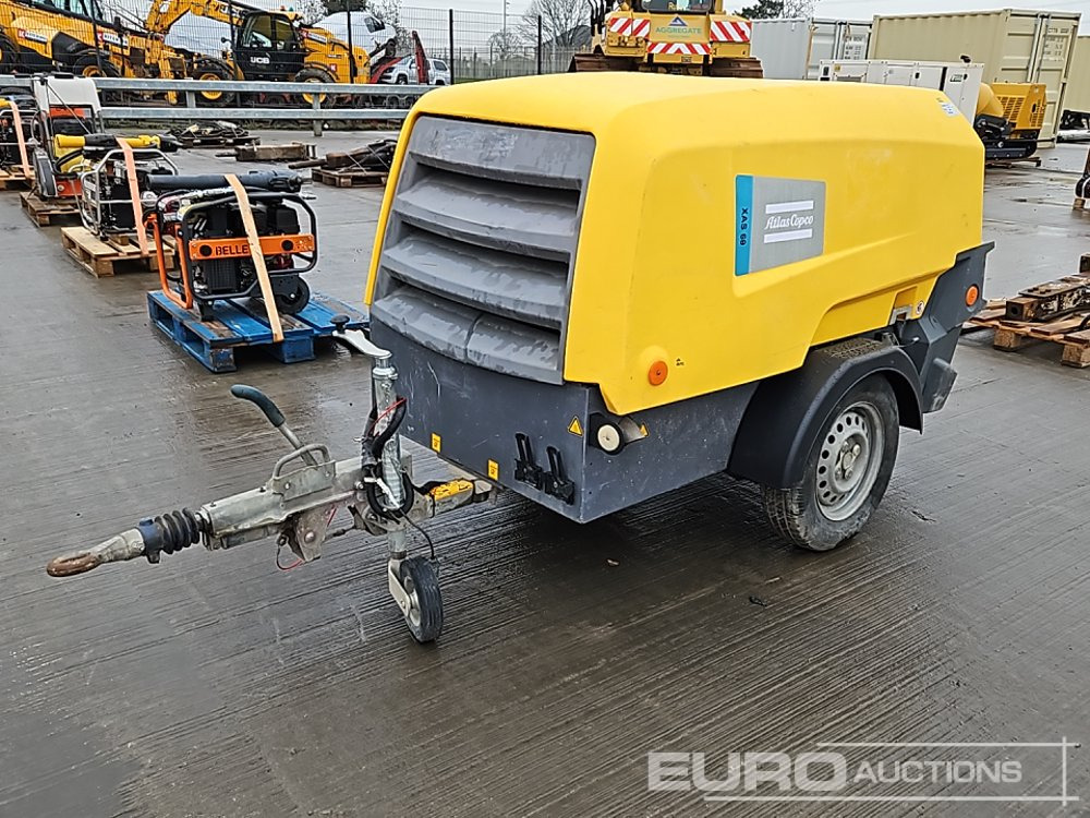 2018 Atlas Copco XAS68 - Compresseur d'air: photos 1 2018 Atlas Copco XAS68 - Compresseur d'air: photos 1