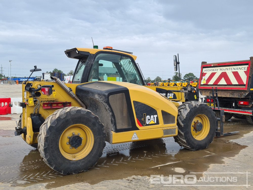2018 CAT TH408D - Chariot télescopique: photos 5 2018 CAT TH408D - Chariot télescopique: photos 5