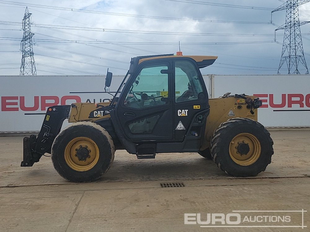 2018 CAT TH408D - Chariot télescopique: photos 2 2018 CAT TH408D - Chariot télescopique: photos 2
