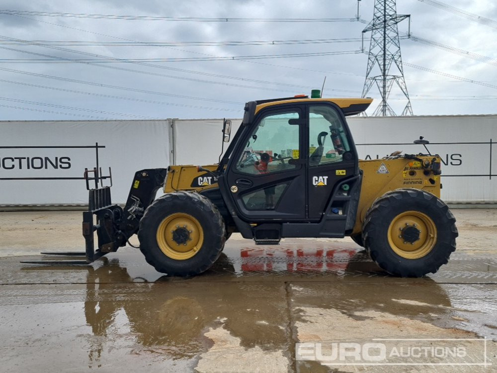 2018 CAT TH408D - Chariot télescopique: photos 2 2018 CAT TH408D - Chariot télescopique: photos 2