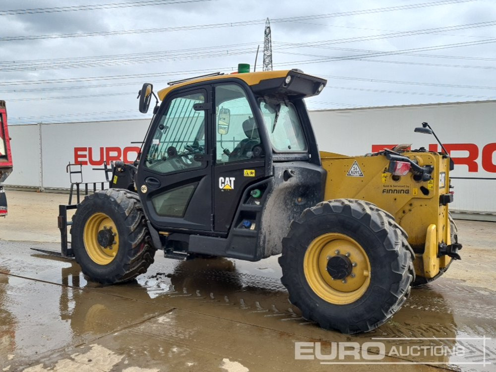 2018 CAT TH408D - Chariot télescopique: photos 3 2018 CAT TH408D - Chariot télescopique: photos 3