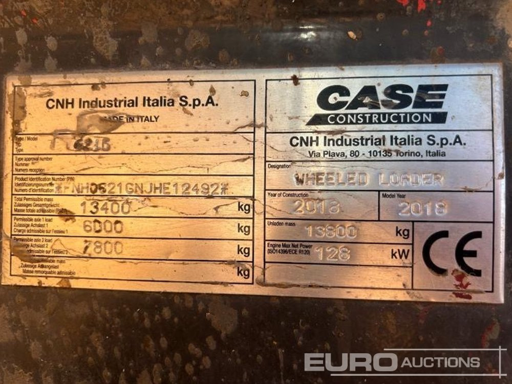 2018 Case 621G XR - Chargeuse sur pneus: photos 4 2018 Case 621G XR - Chargeuse sur pneus: photos 4