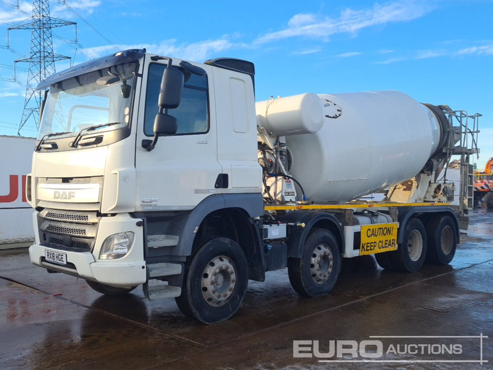 2018 DAF CF400 - Camion malaxeur: photos 1 2018 DAF CF400 - Camion malaxeur: photos 1