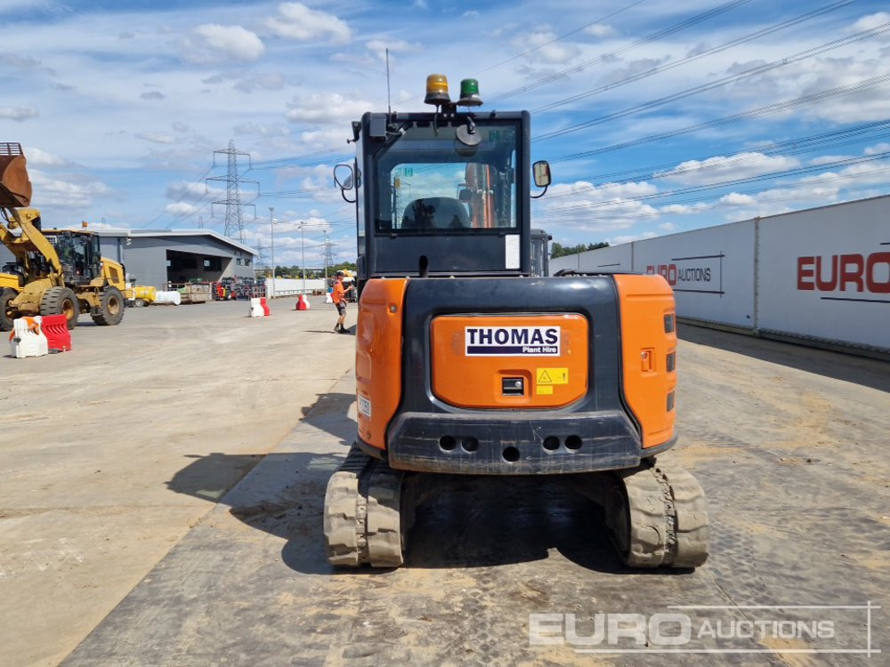 2018 Hitachi ZX65USB-5A CLP - Mini pelle: photos 4 2018 Hitachi ZX65USB-5A CLP - Mini pelle: photos 4