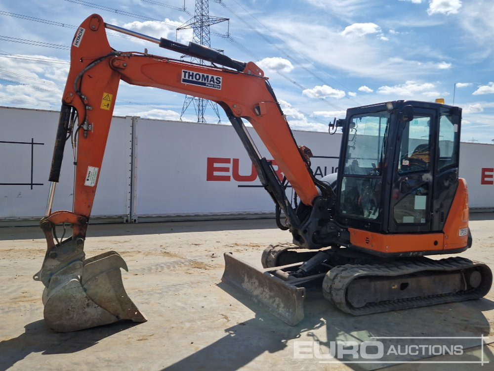 2018 Hitachi ZX65USB-5A CLP - Mini pelle: photos 1 2018 Hitachi ZX65USB-5A CLP - Mini pelle: photos 1