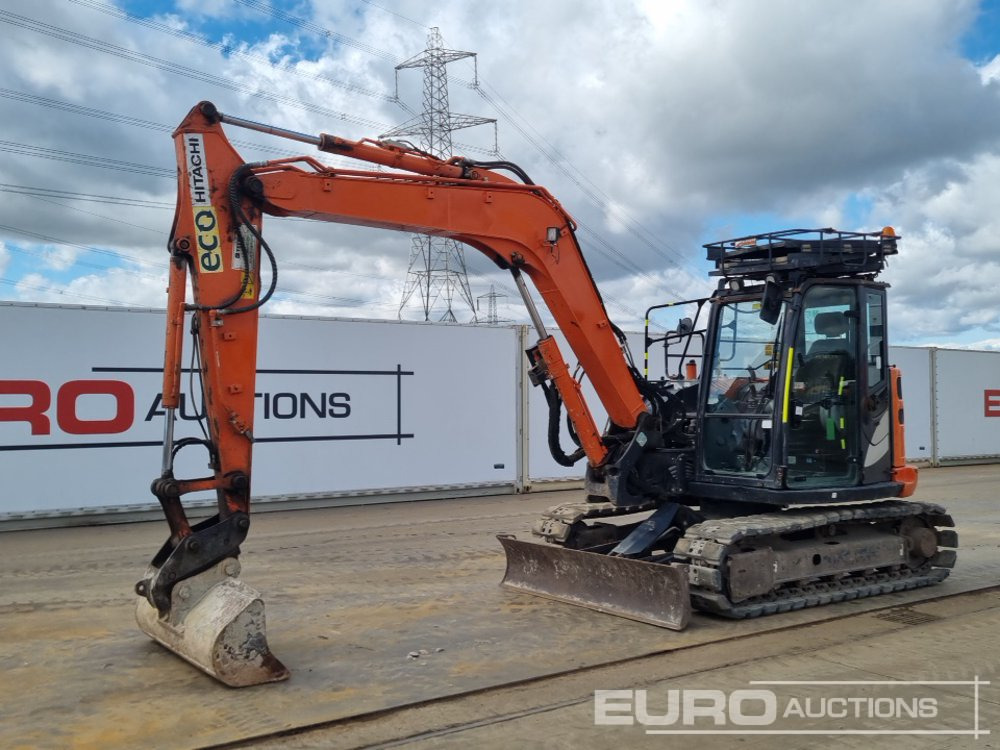 2018 Hitachi ZX85USB-5A - Mini pelle: photos 1 2018 Hitachi ZX85USB-5A - Mini pelle: photos 1