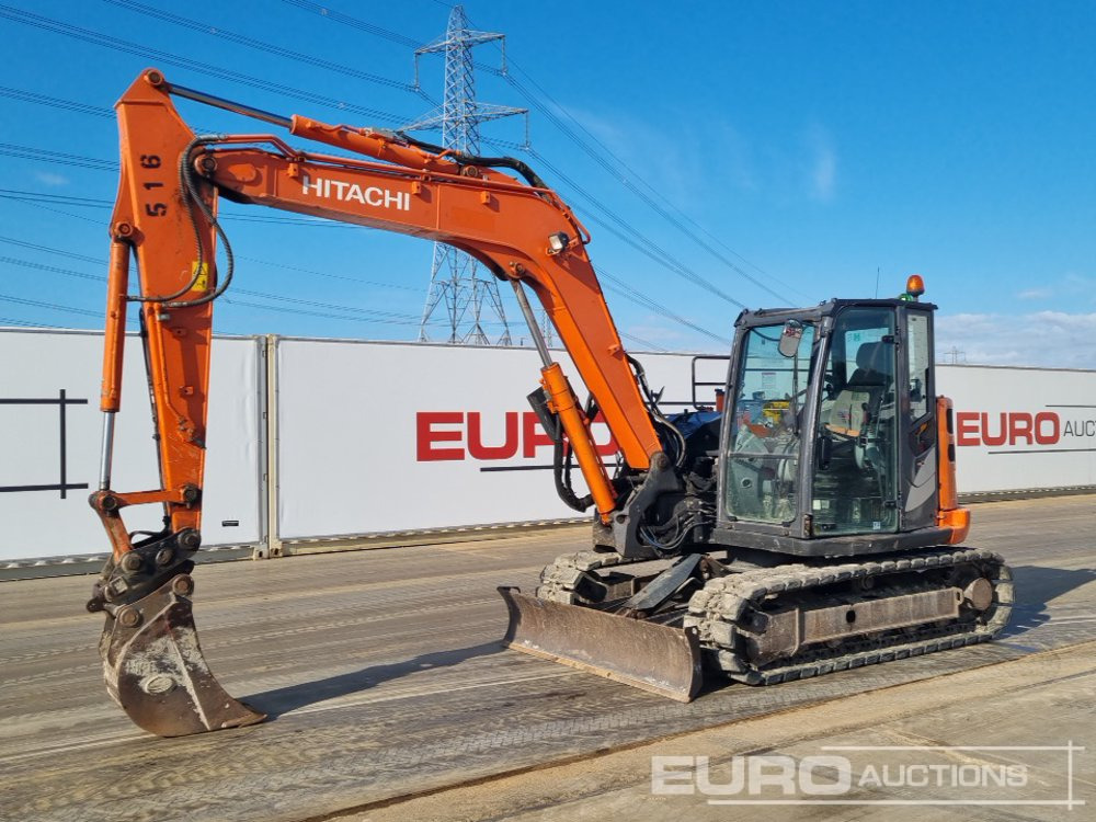 2018 Hitachi ZX85USB-5A - Mini pelle: photos 1 2018 Hitachi ZX85USB-5A - Mini pelle: photos 1